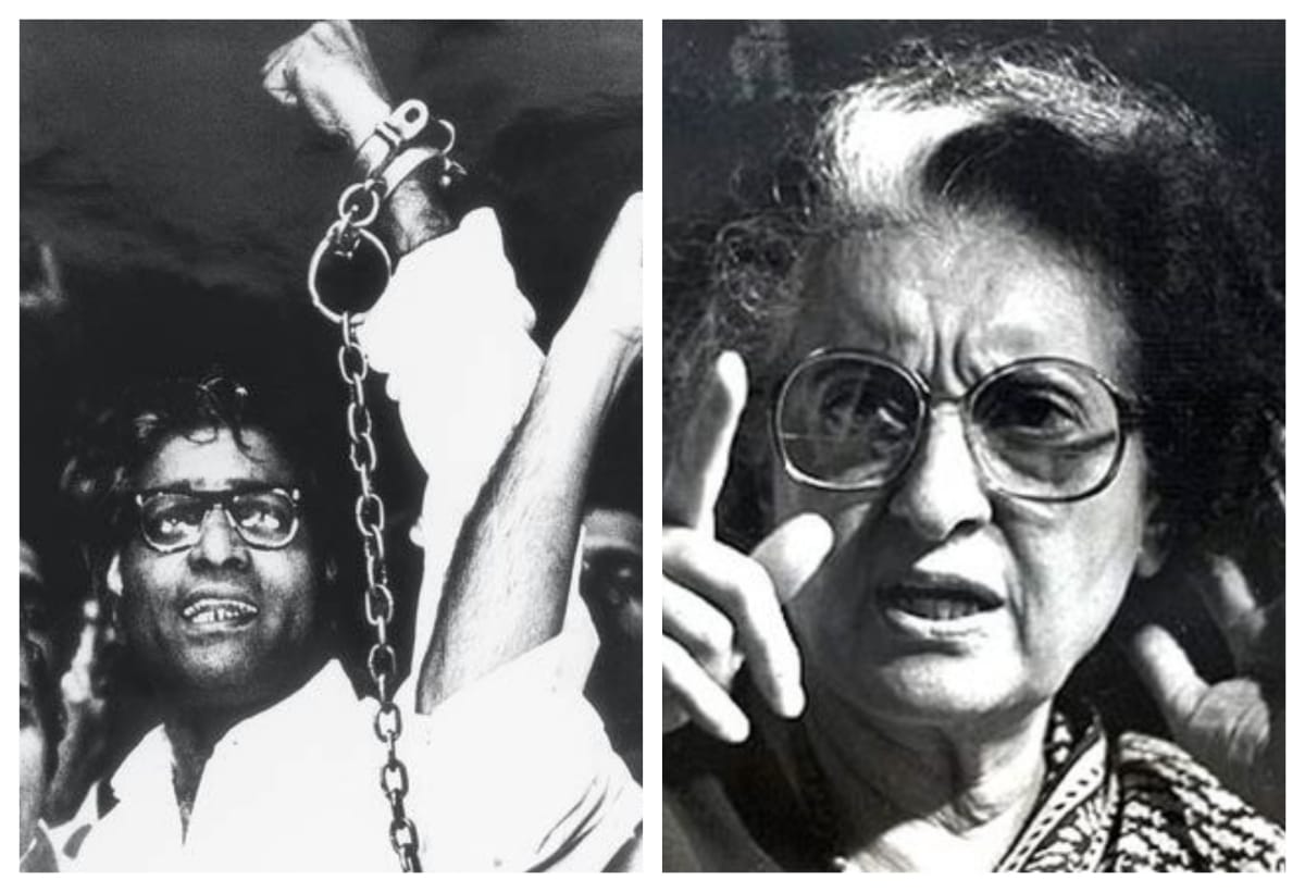 When george fernandes asked help from CIA and France govt during emergency