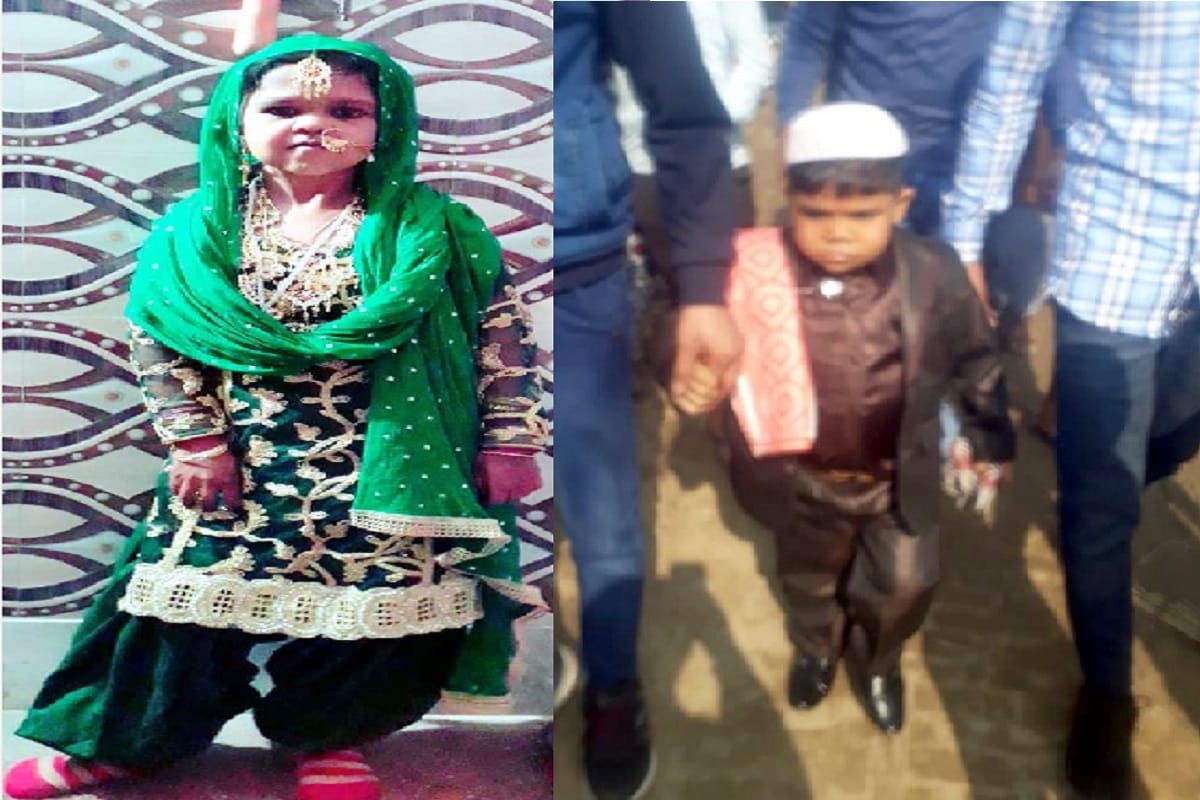 Shamli, 24 inch groom and 24 inch bride got married