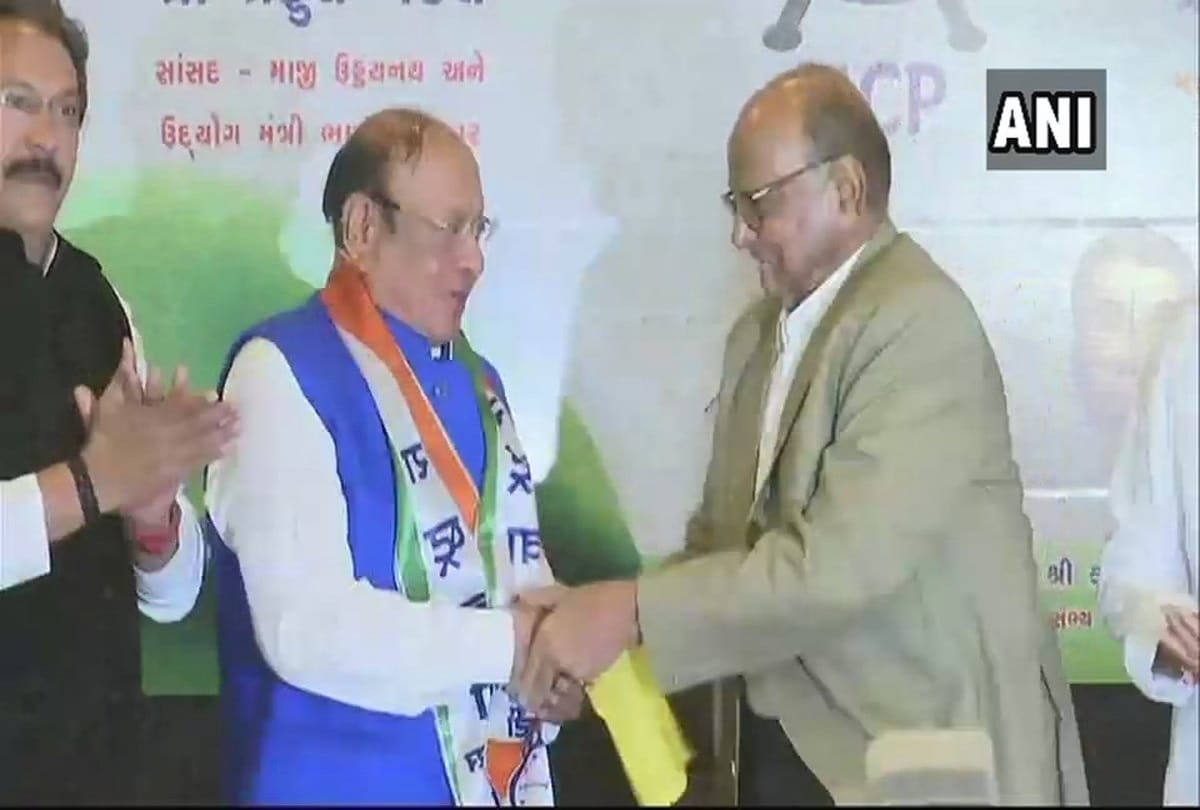 Ahmedabad: Former Chief Minister of Gujarat Shankersinh Vaghela joins Nationalist Congress Party
