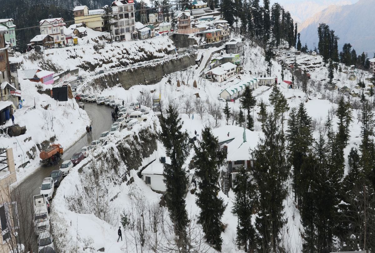 heavy hail storm and snowfall warning for himachal pradesh