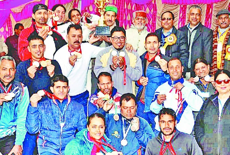 मास्टर गेम्स में कुल्लू जिला बना आलराउंड बेस्ट