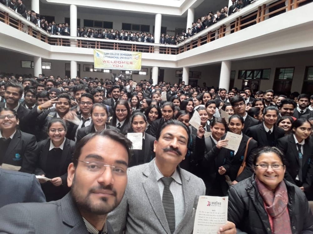 Aparajita 100 million Smiles oath ceremony in dehradun photos