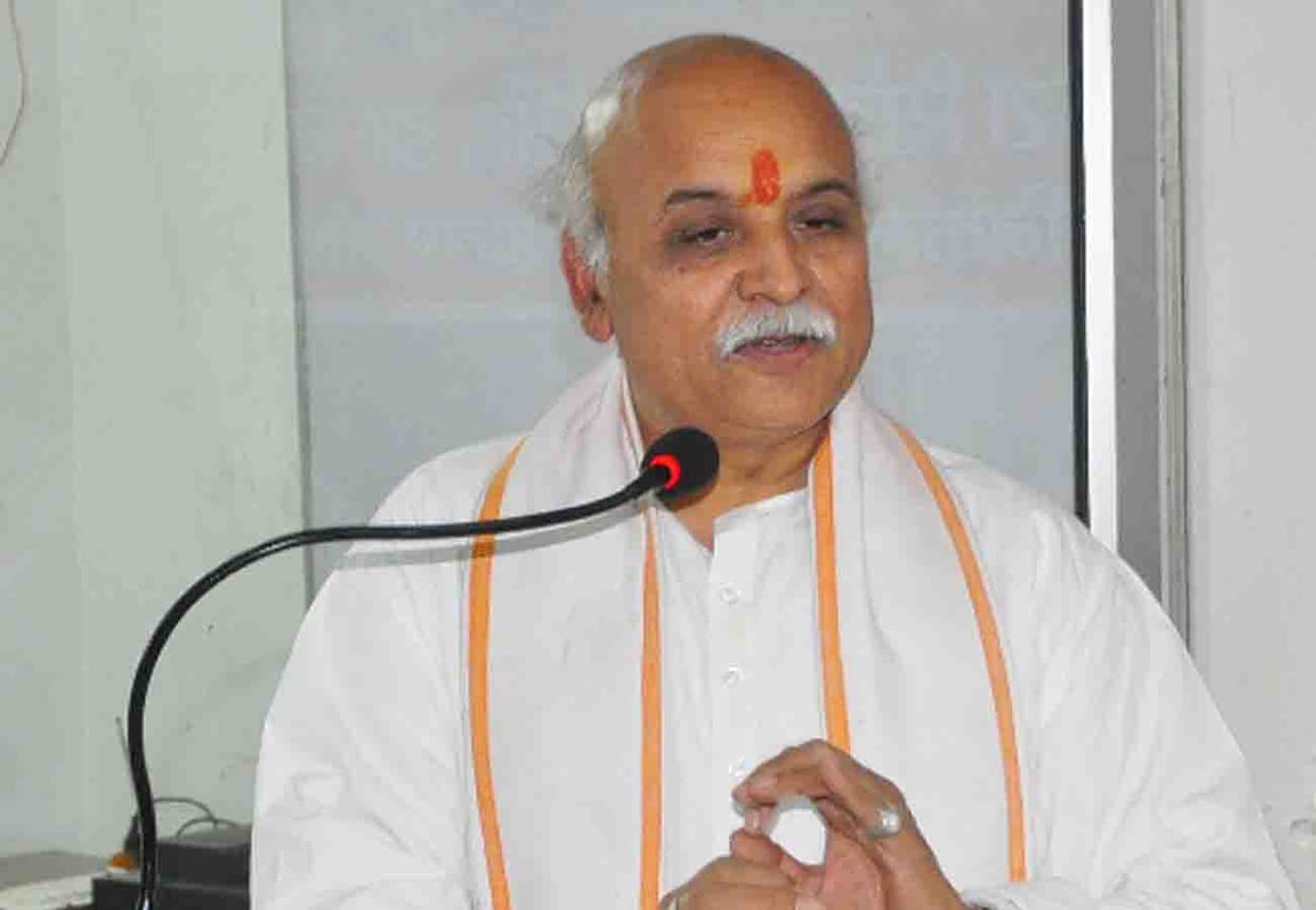 Pravin Togadia targets bjp government