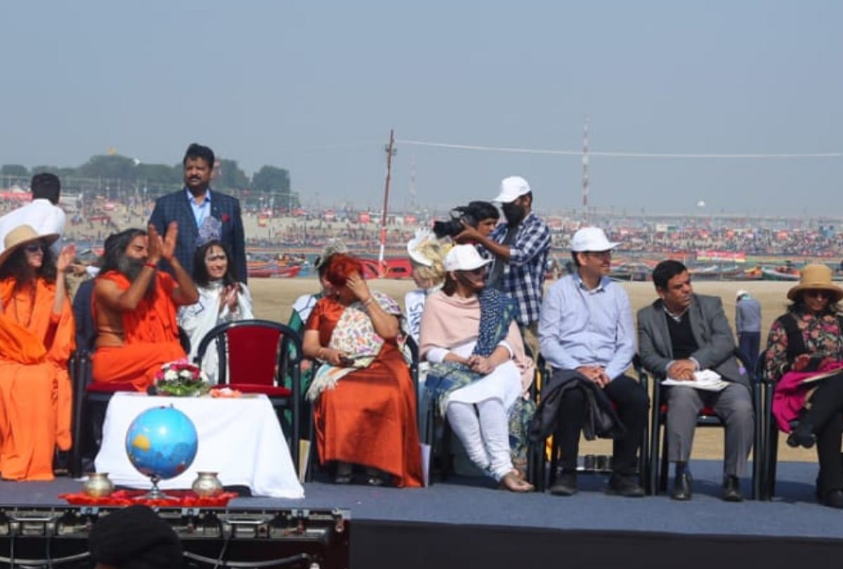 Parmarth Niketan shakti kumbh she global summit attend baba Ramdev