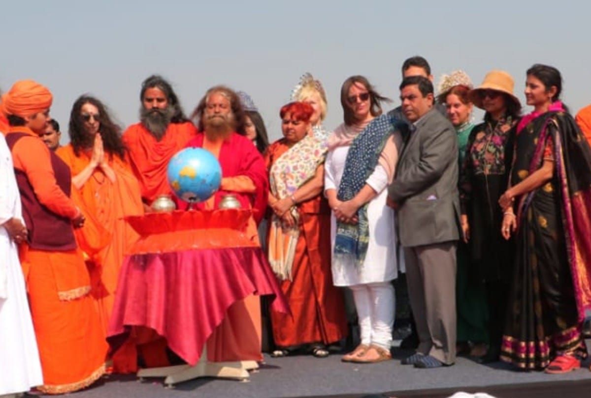 Parmarth Niketan shakti kumbh she global summit attend baba Ramdev