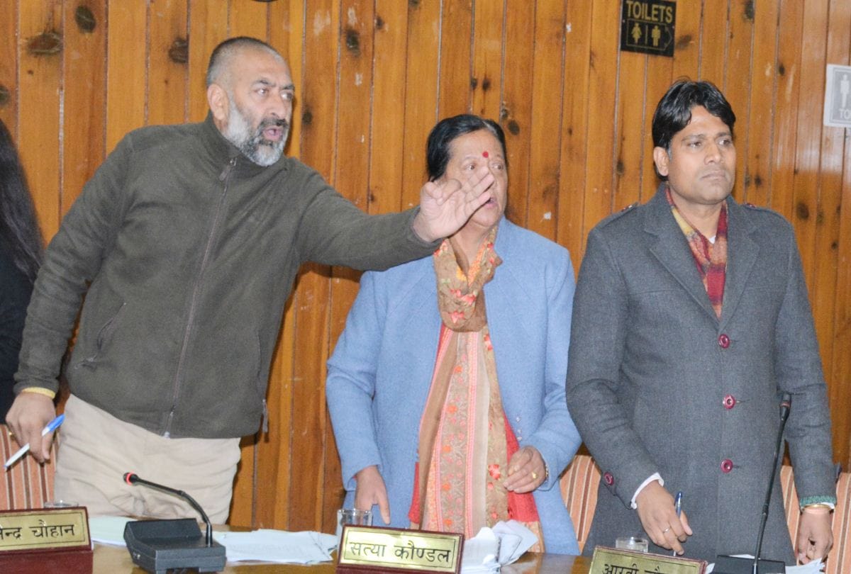 BJP's took u turn on rent issue after conversation with minister in mc shimla house