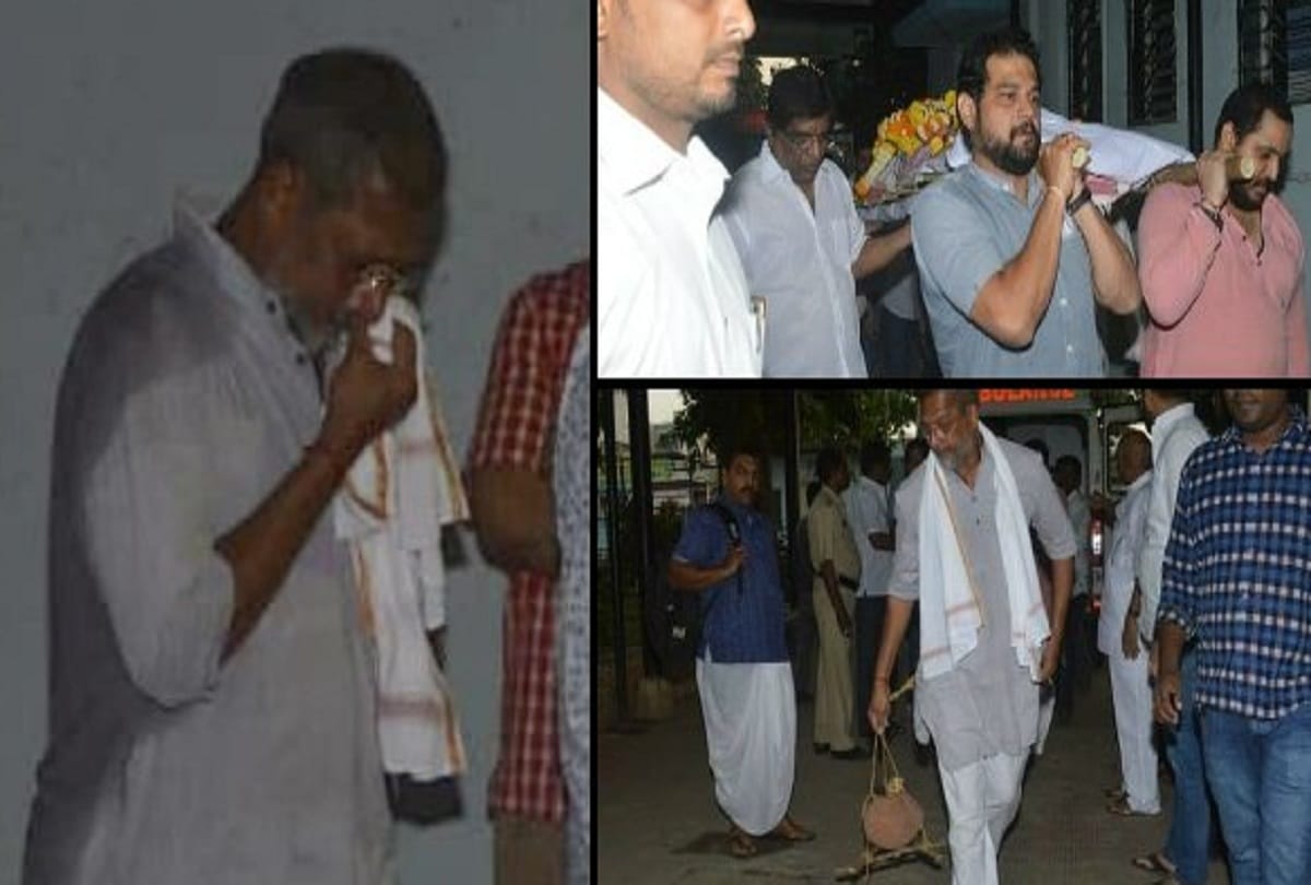 Nana Patekar mother Nirmala Patekar died funeral video viral