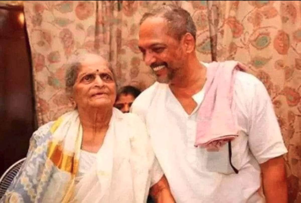 Nana Patekar mother Nirmala Patekar died funeral video viral