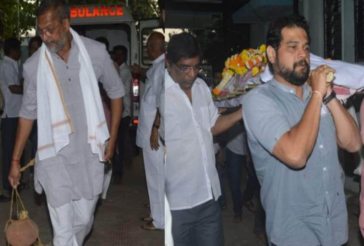 nana patekar mother nirmala patekar died at the age of 99 no one reached there from bollywood