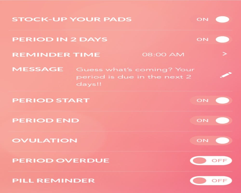 Niine app for Solution for every problem related to periods