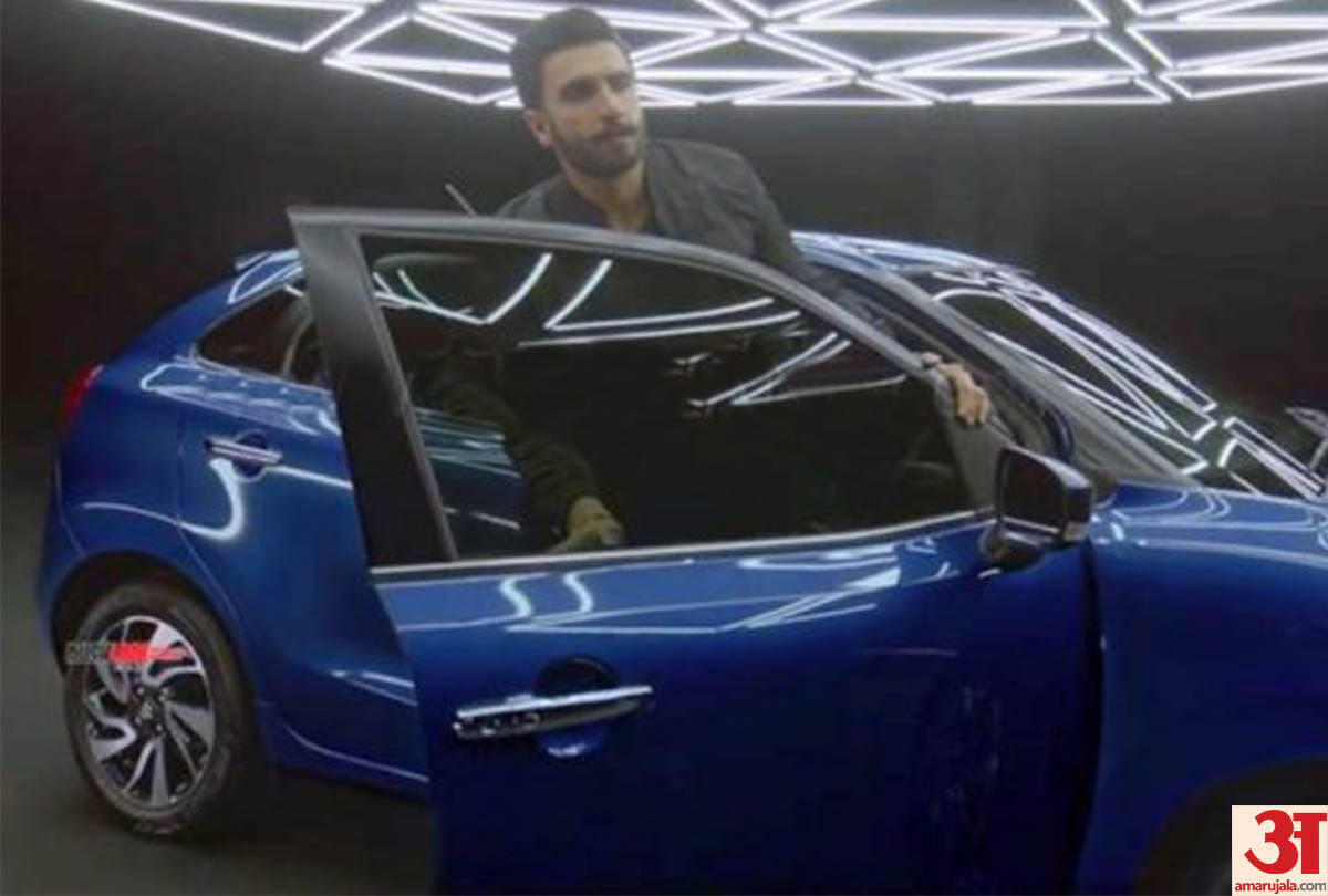 Here is the new add of baleno facelift 2019 with ranveer singh