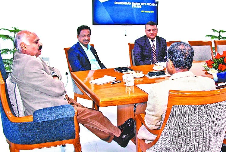 Chandigarh Advisor VP Singh Badnore Seeks Report on Smart City Project