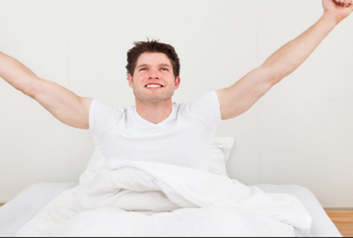 people rising early in the morning have no risk of depression
