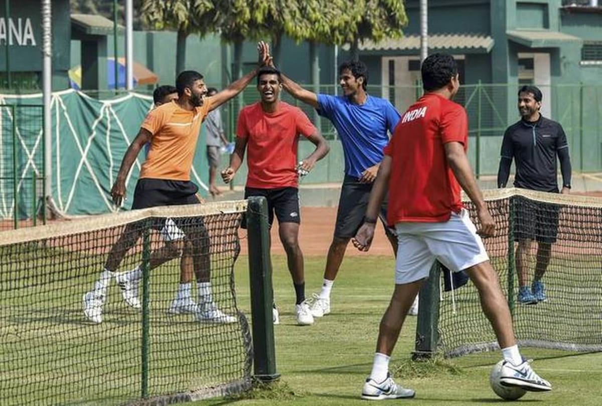 Pakistan assured about giving better security arrangement to team india for davis cup