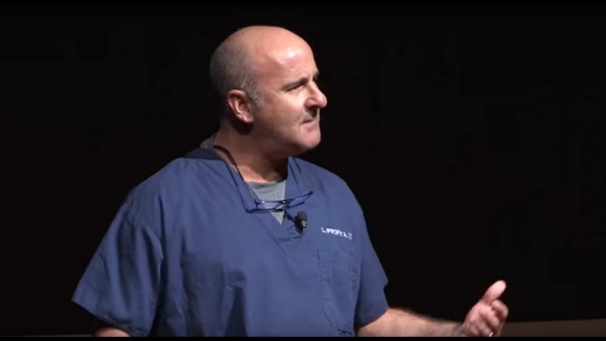 doctor louis profeta checks facebook of patients before giving their death news to family