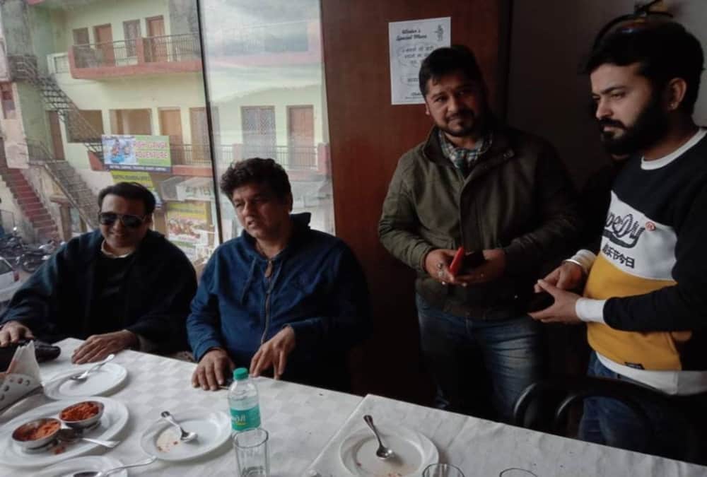 Bollywood actor govinda arrives rishikesh and ate special dish