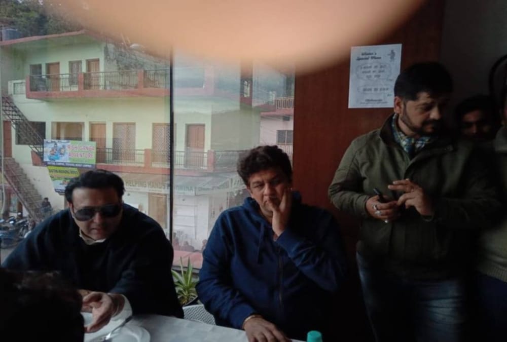 Bollywood actor govinda arrives rishikesh and ate special dish