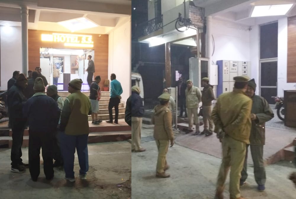 murder of a lady in hotel of lucknow