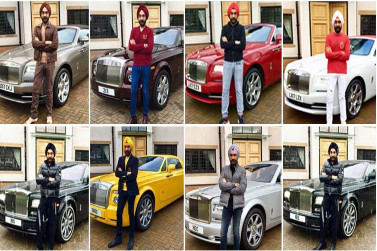 This industrialist sikh have more than 10 rolls royce car