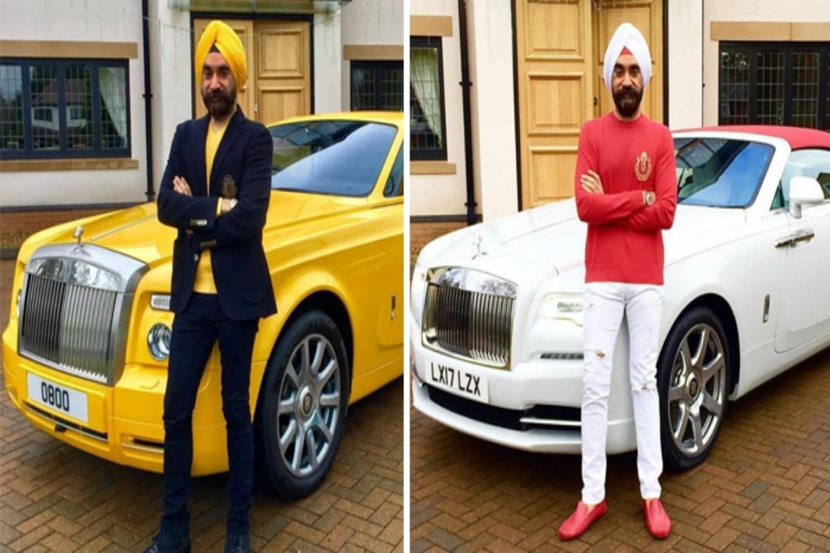 This industrialist sikh have more than 10 rolls royce car