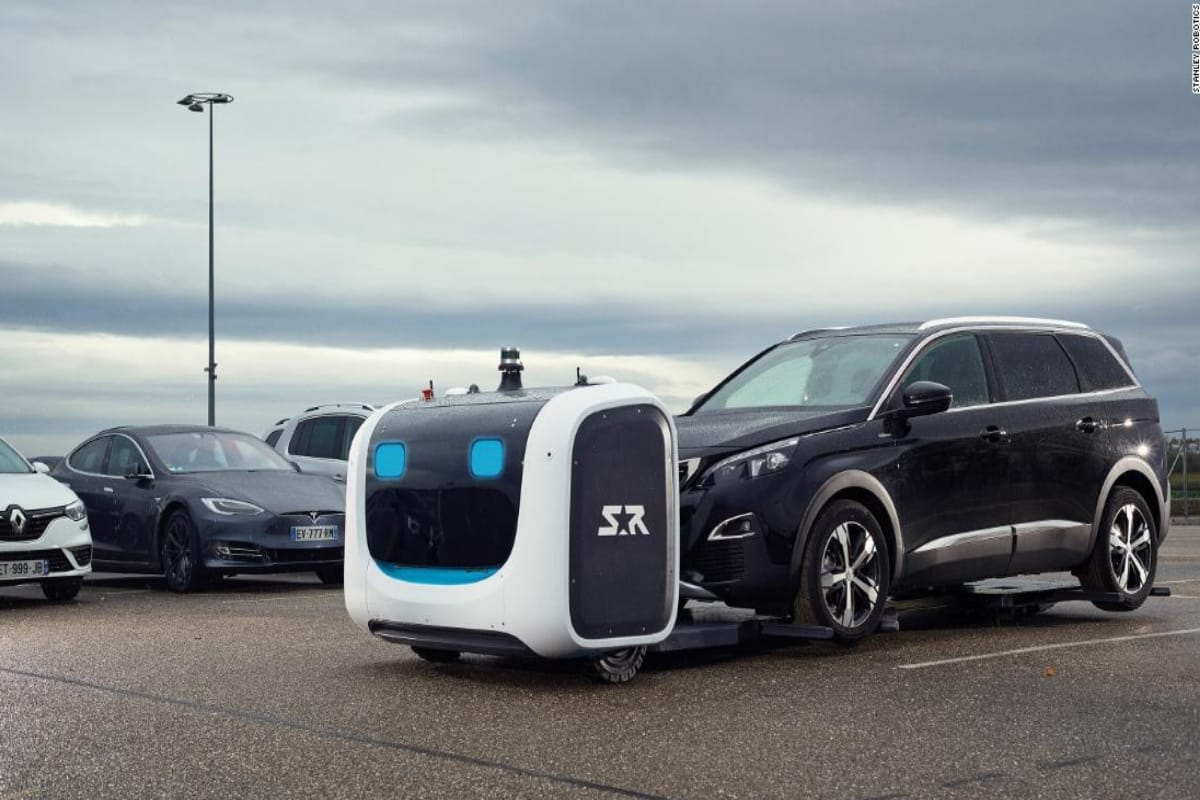 Now valet robot will park cars at London's Gatwick Airport
