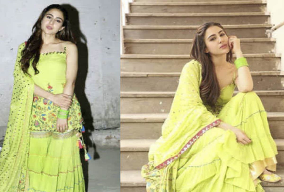 sara ali khan looking perfect in ethnic wear