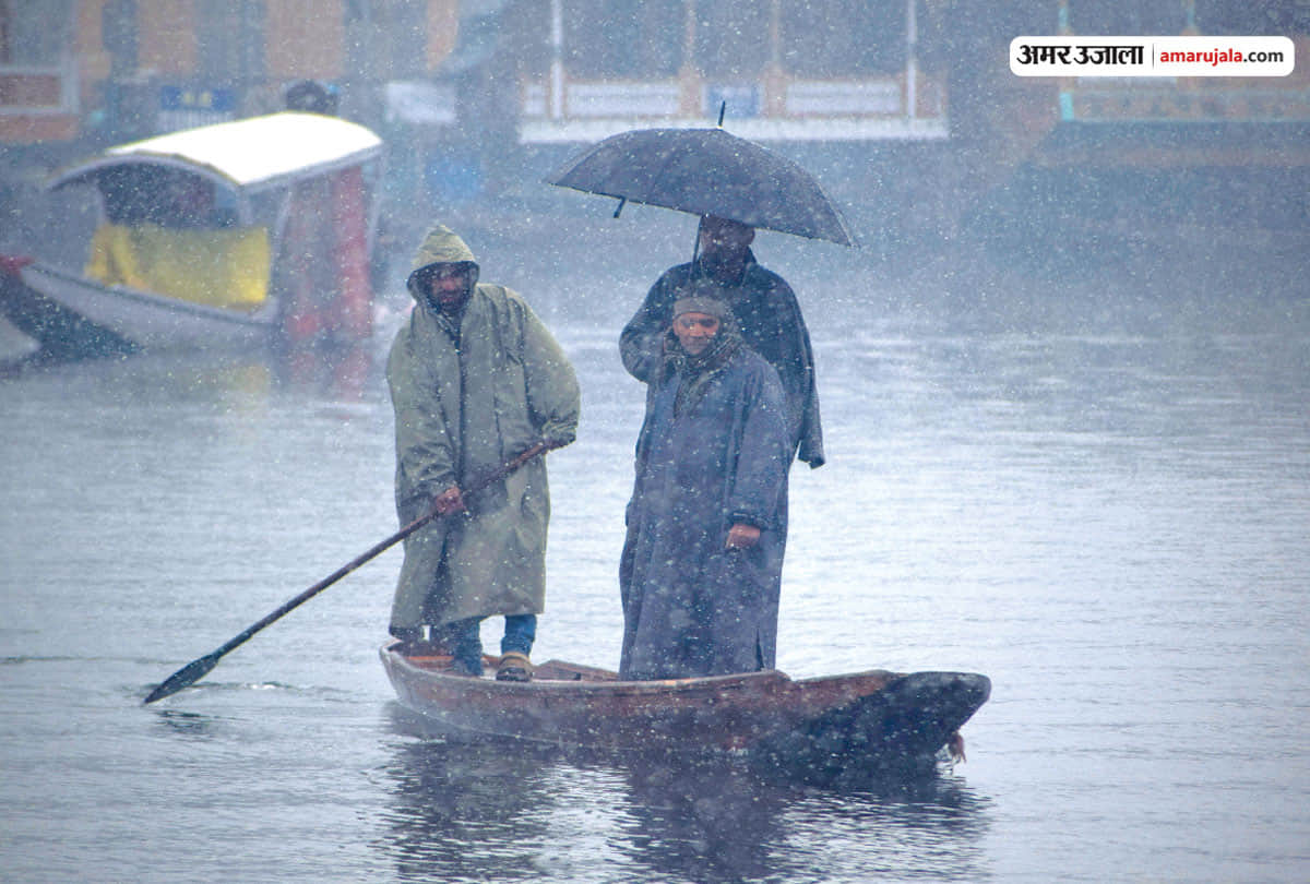 rainfall and snowfall in jammu kashmir, alert in the state