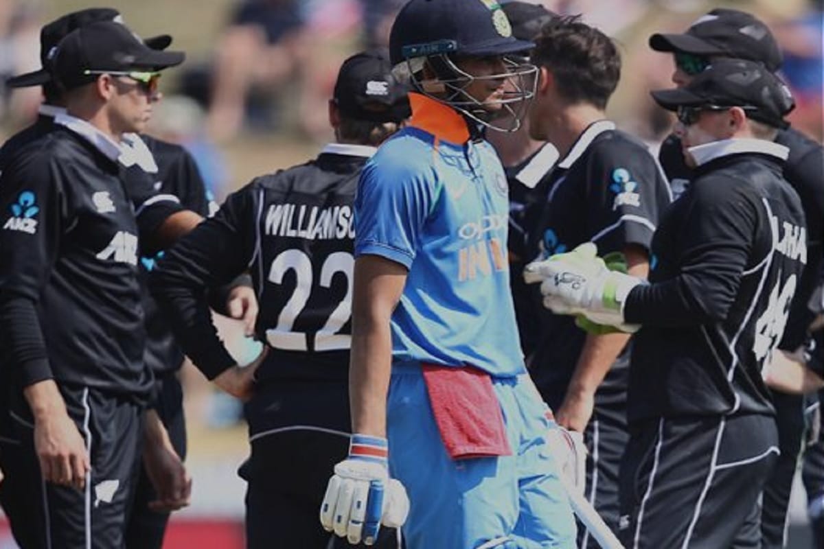 team india all out on second lowest score against new zealand