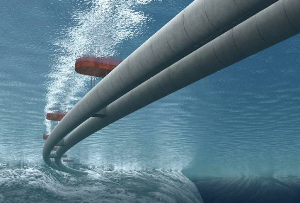 norway plans world's first floating tunnel