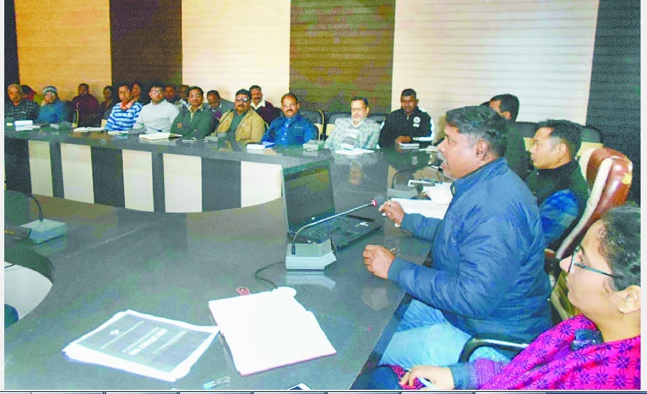 Training given to officers and employees
