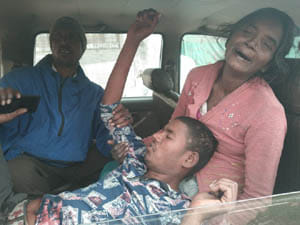 high tention line two died in lalitpur