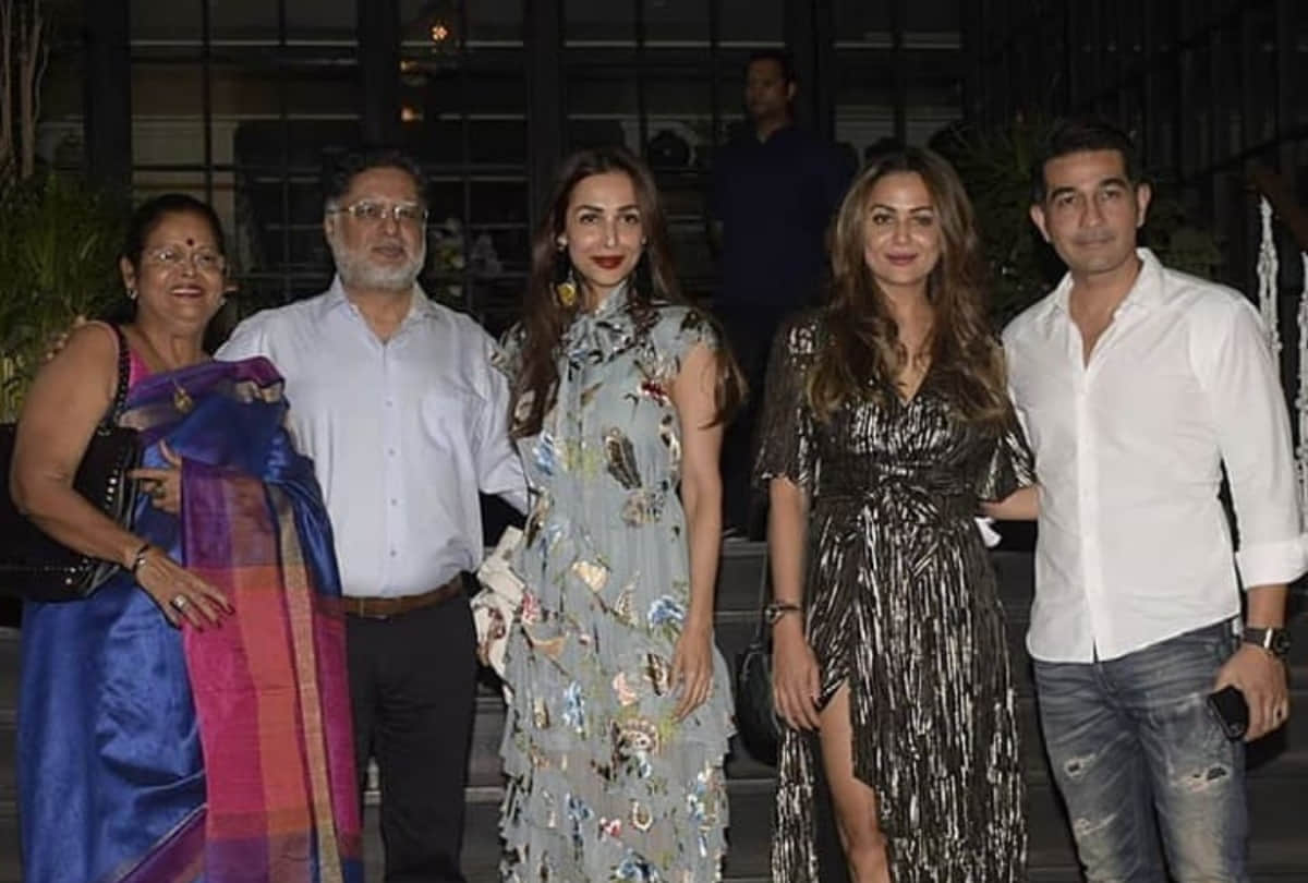 Actor Amrita Arora hosted her birthday party Malaika Arora karishma kapoor spotted