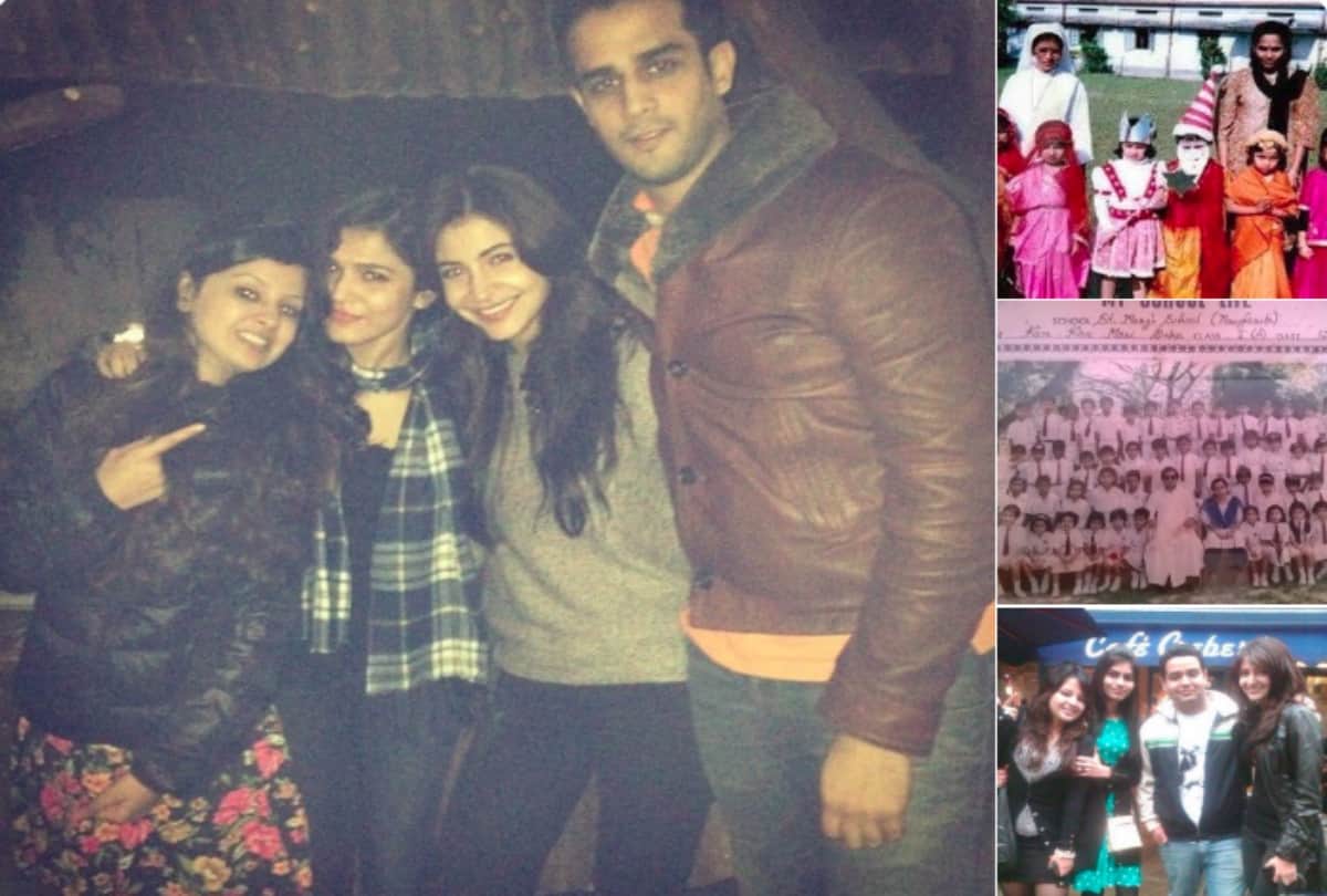 Virat Kohli and MS Dhoni wifes Anushka Sharma and Sakshi Dhoni were classmates