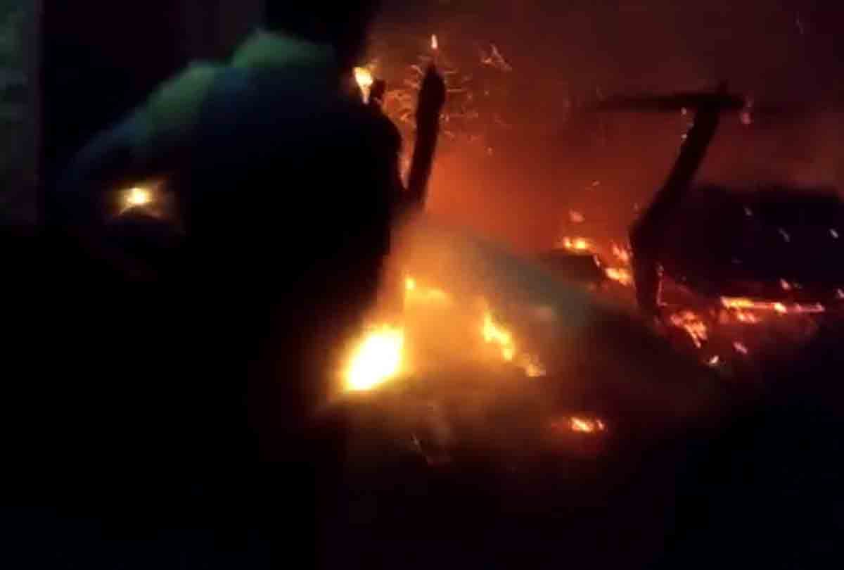 Bang in fireworks shop death of one many scorches