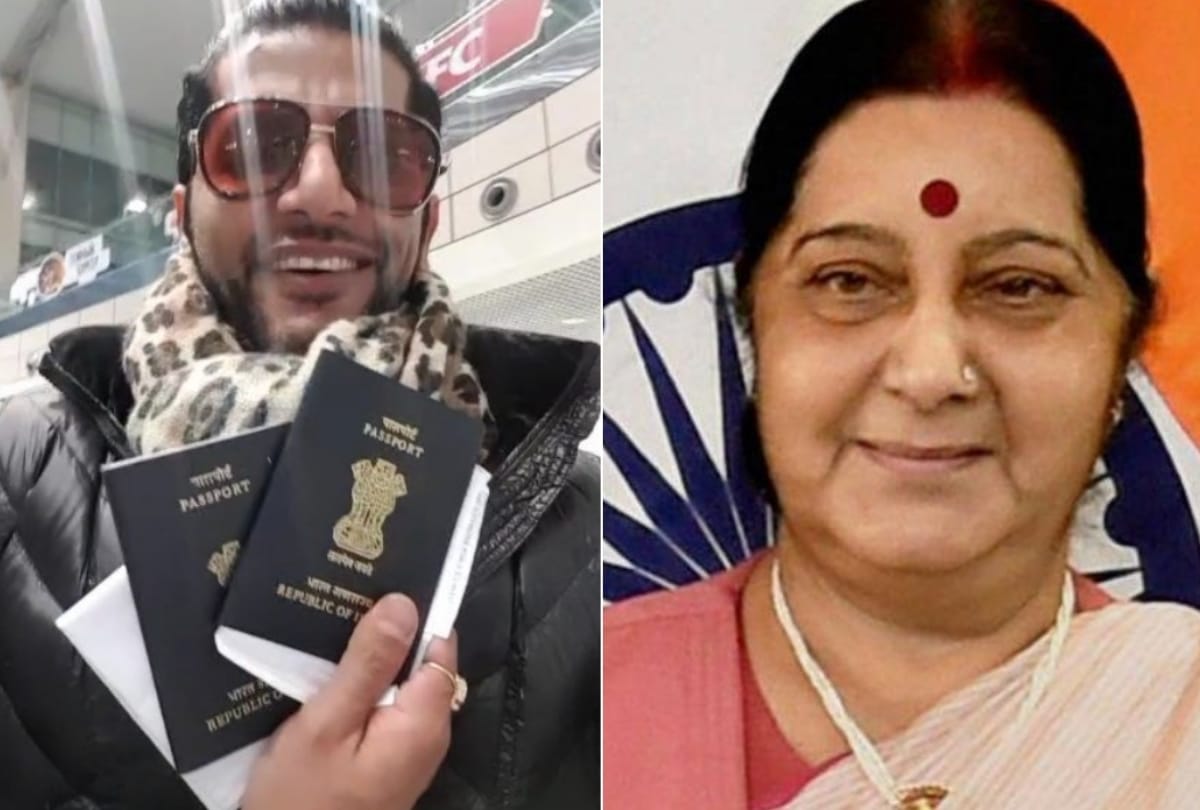 bigg boss 12 contestant karanvir bohra thanks to sushma swaraj for helping