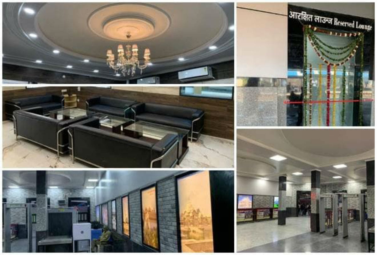 NCR GM Rajeev Chaudhry inspected Mathura railway station Latest News in Hindi