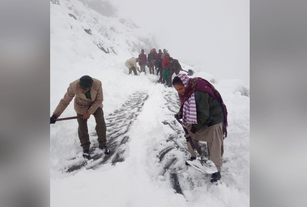 himachal weather report avalanche in lahaul five cities temperature in minus