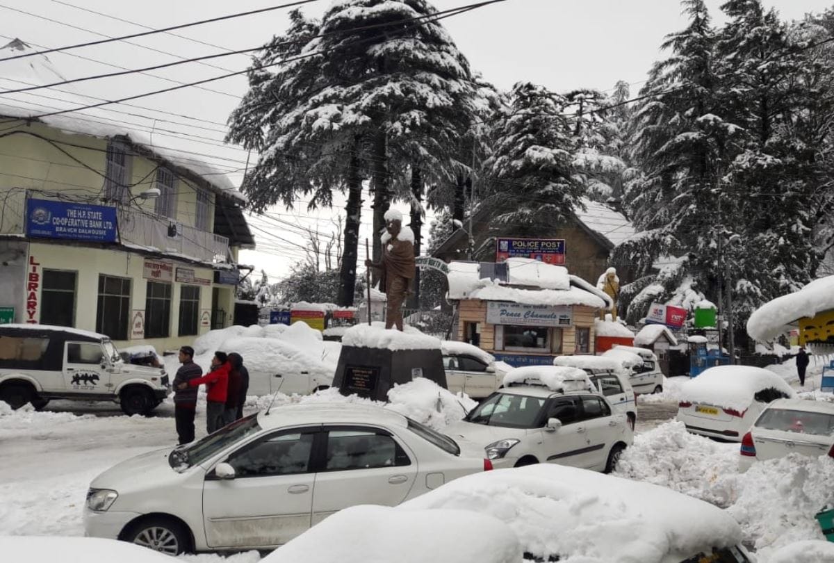himachal weather report avalanche in lahaul five cities temperature in minus