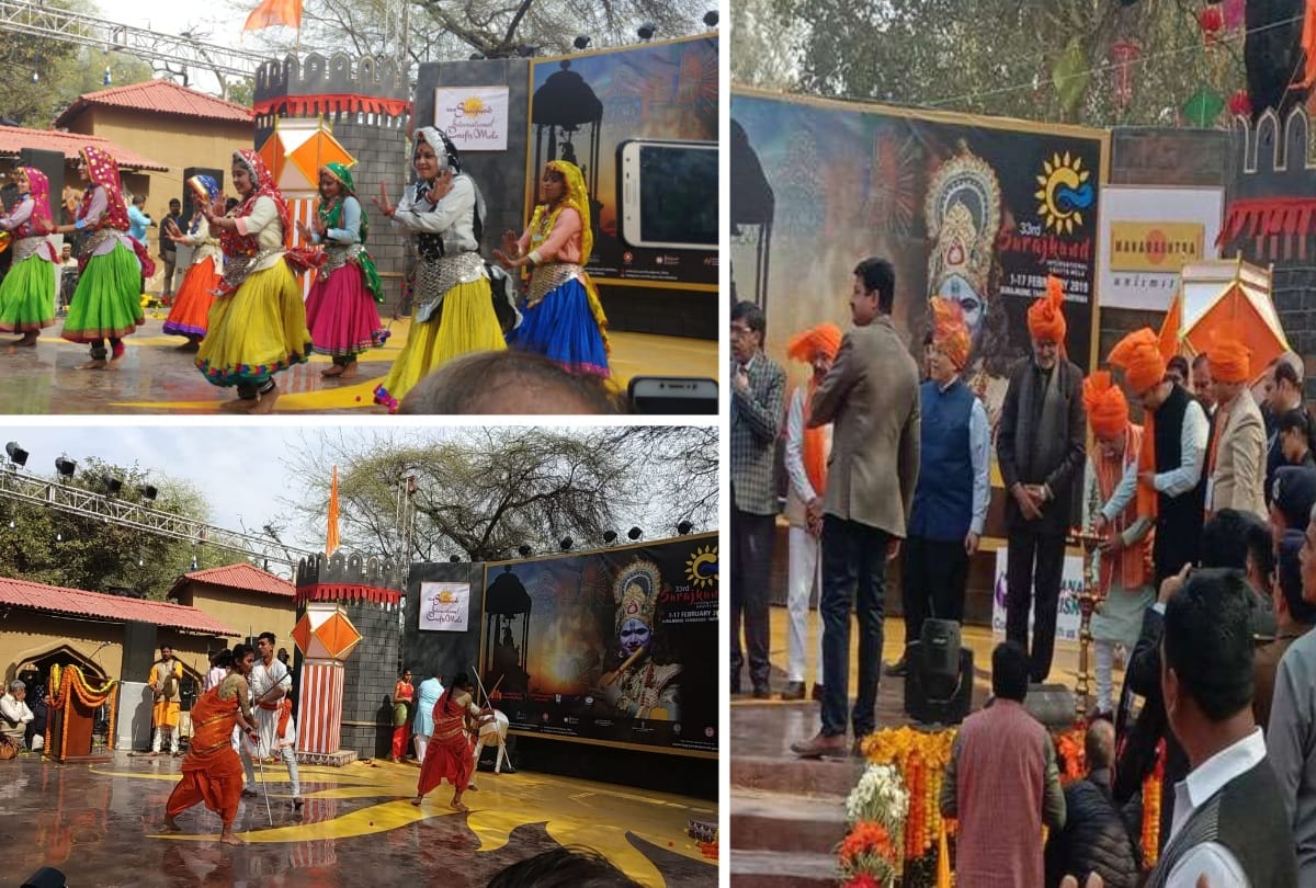 faridabad surajkund mela 2019 starts today cm khattar fadnavis inaugurates 17 feb last day know all