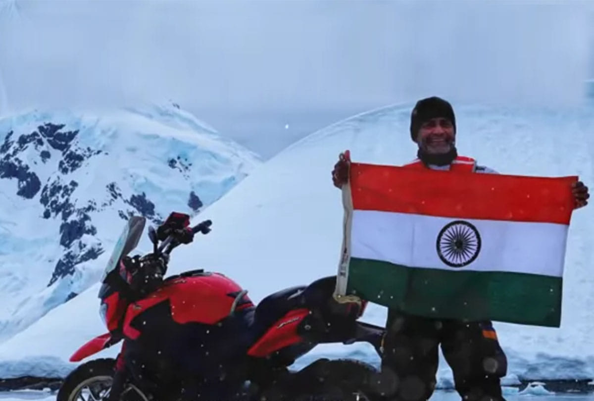 First bike to reach antartica, know in details