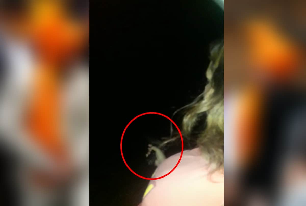 hapur inspector obscene video goes viral with lady, she even firing with his pistol
