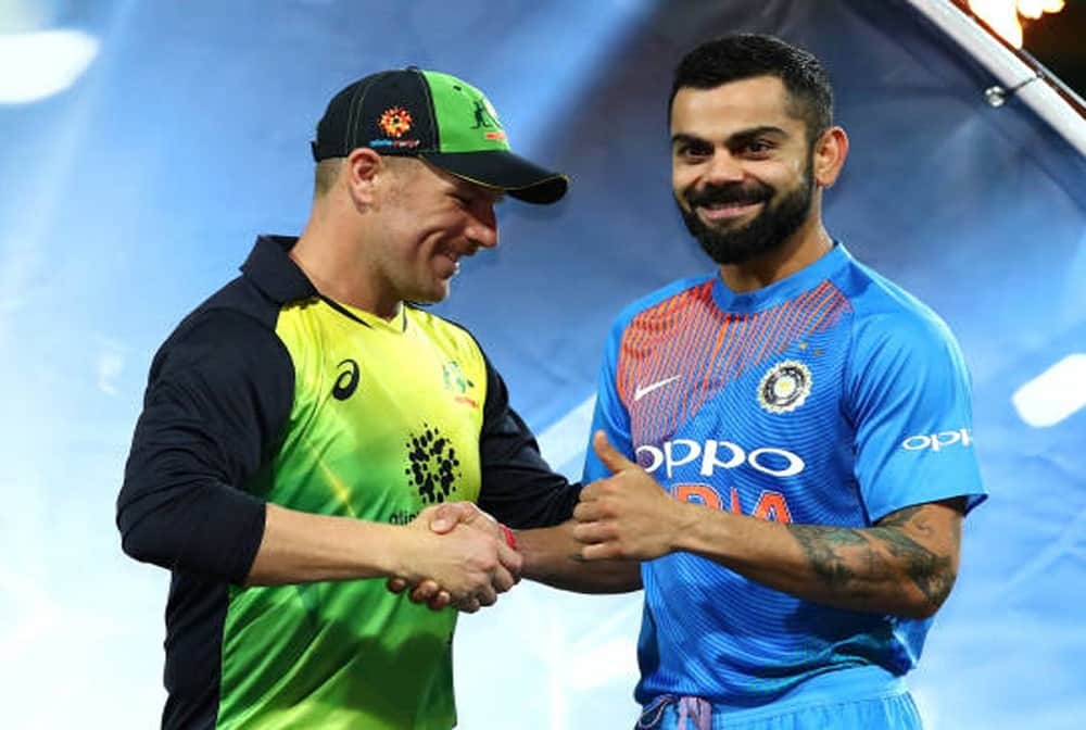 Australian Captain Aaron finch thanks virat and dhoni for special gift share jersey pictures