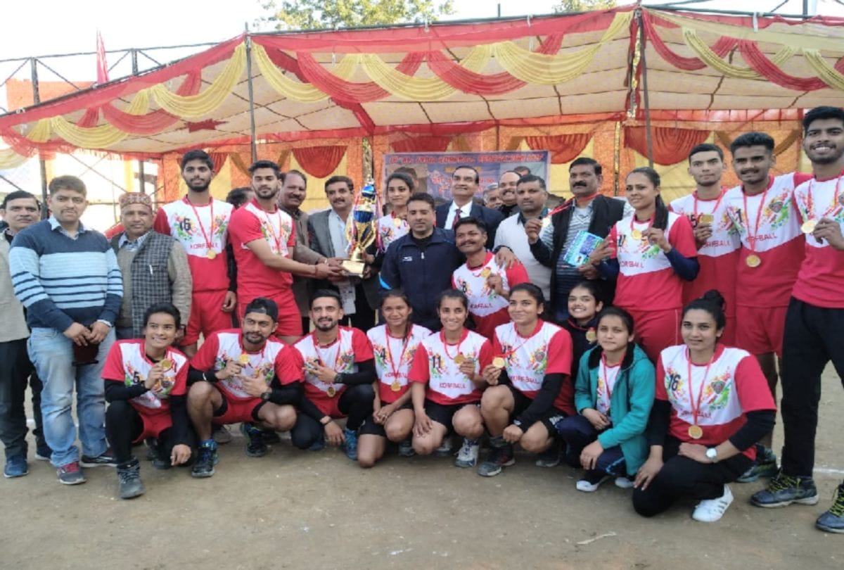 Himachal won Korfball Federation Cup by beat j&k in una himachal