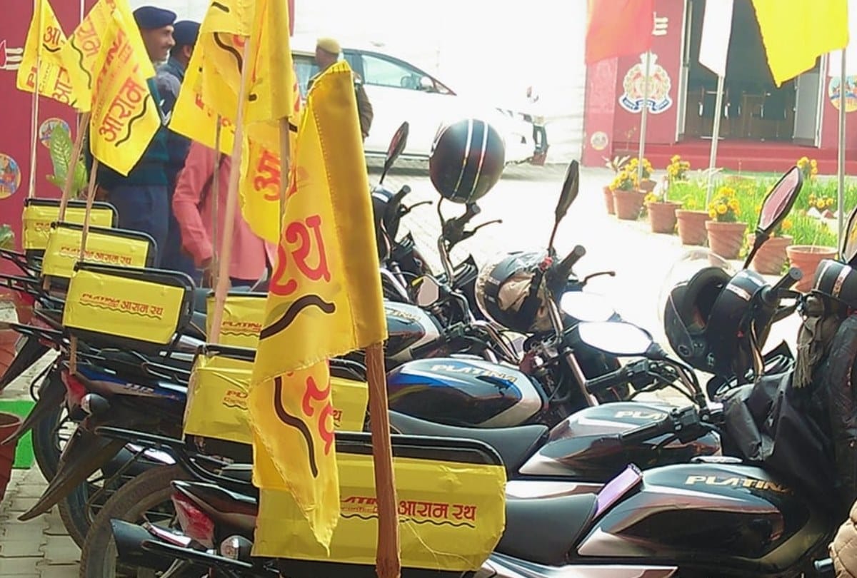 kumbh mela 2019 police launch 40 bike for mauni amavasya snan in prayagraj