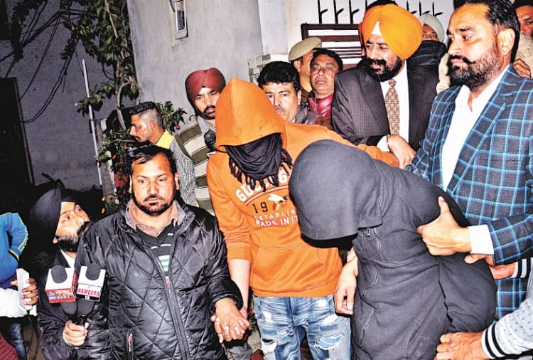encounter between police and badmash in patiala of Punjab
