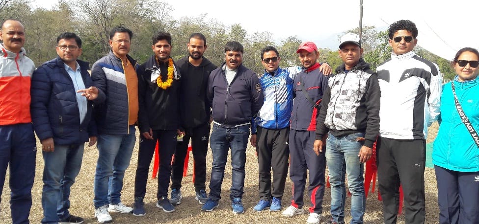 Neeraj and Meena win gold in race