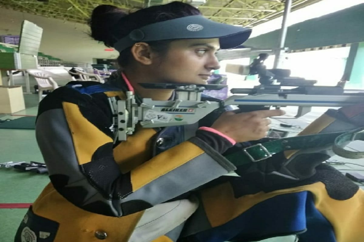 Meerut, Rubina Saifi has won the gold medal from lender's rifle and she is stationed in the BSF