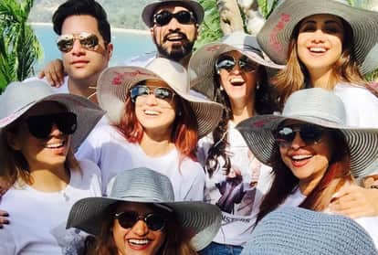 shamita shetty celebrated birthday with sister shilpa shetty