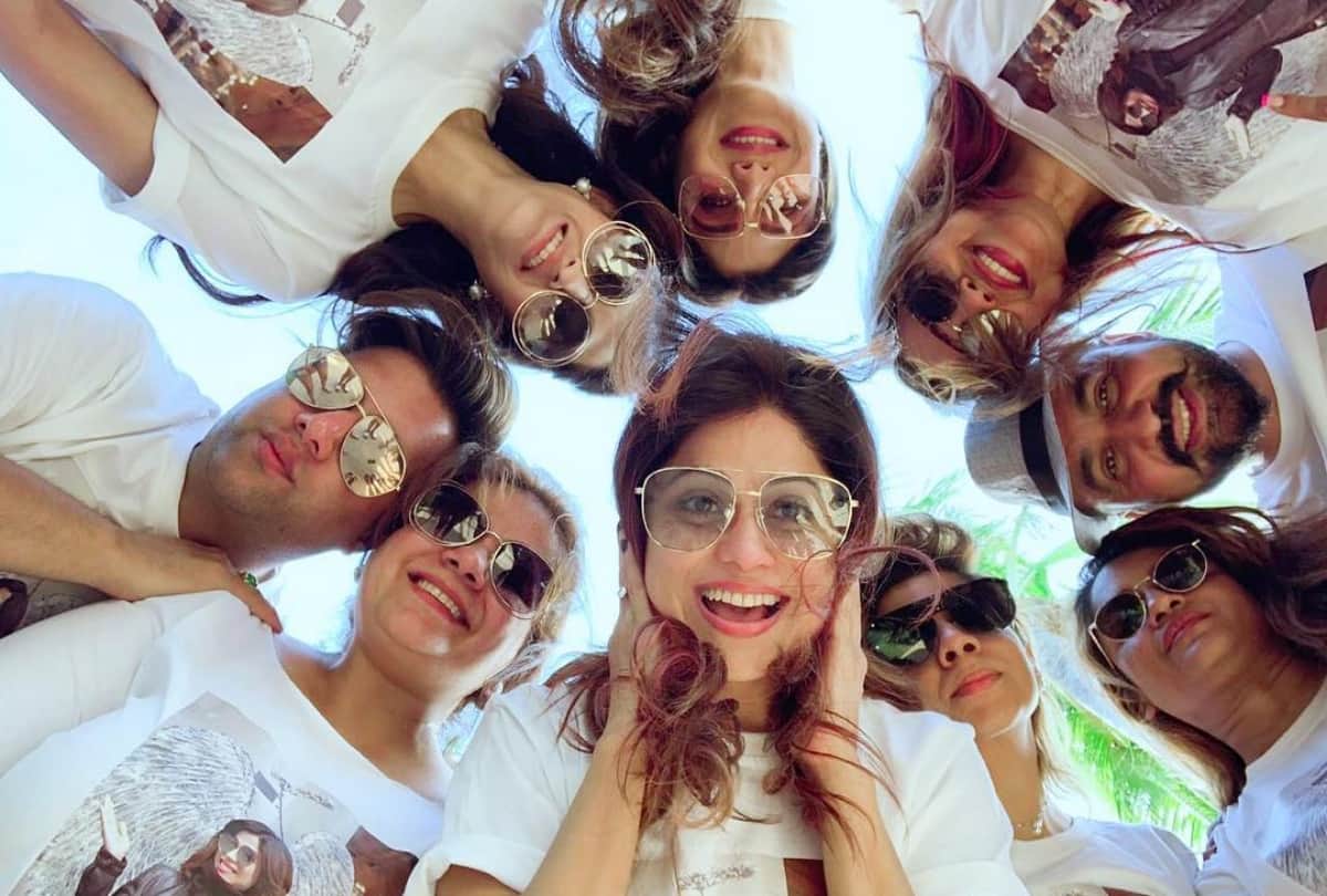 shamita shetty celebrated birthday with sister shilpa shetty