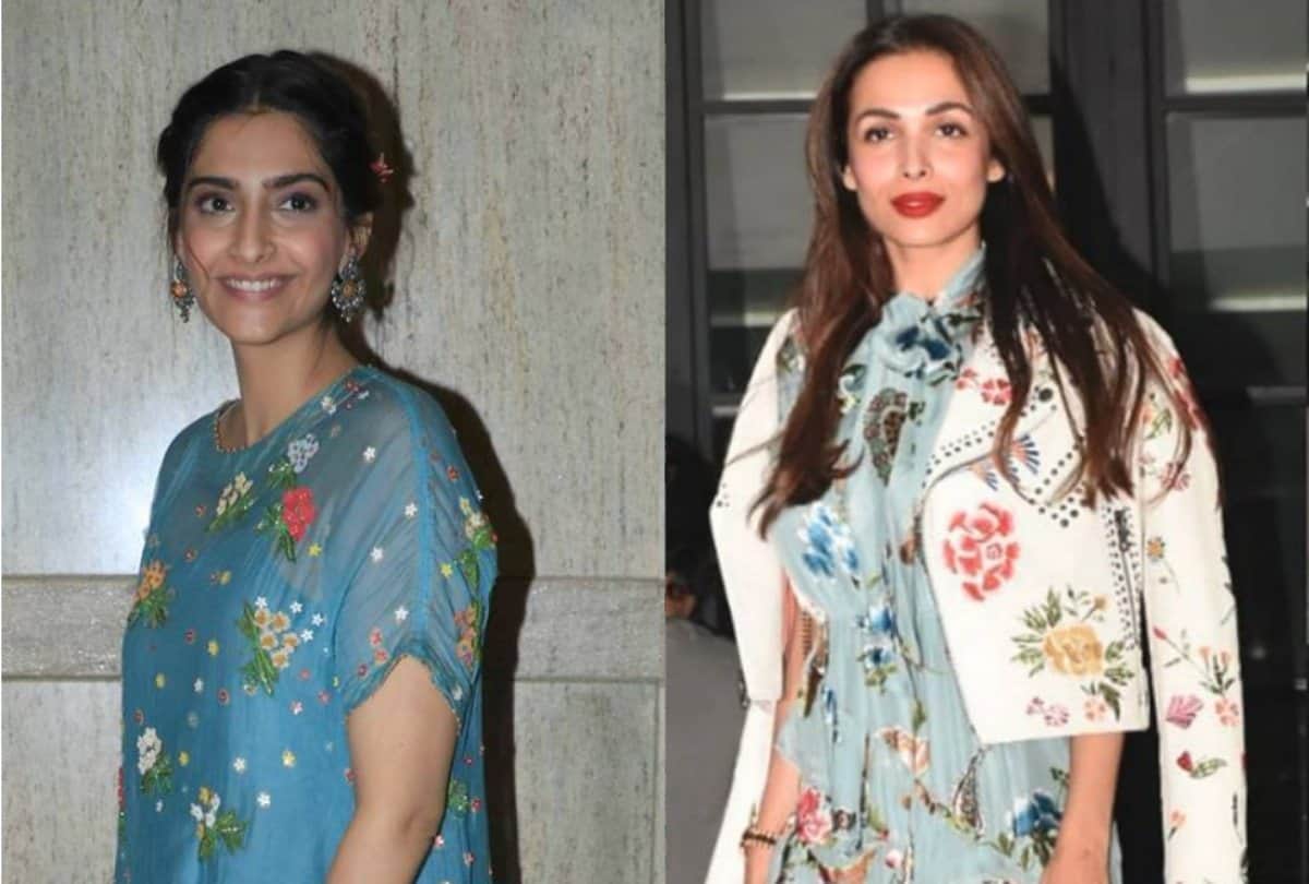 Malaika Arora and Sonam Kapoor spotted in floral maxi dress